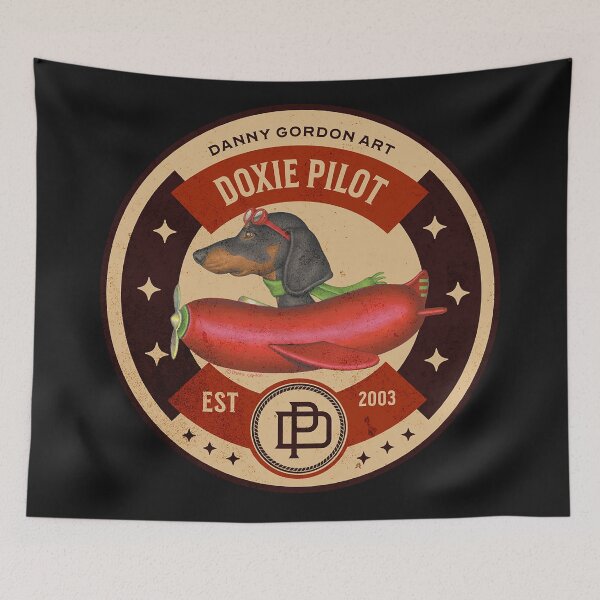 Item preview, Dachshund Pilot designed and sold by Danny Gordon.