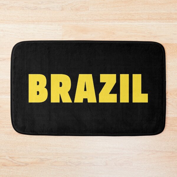 Item preview, BRAZIL (Yellow on Black) designed and sold by STUDIO-72.