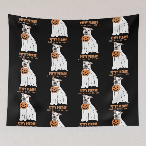 Item preview, Pitty Please Pitbull Halloween designed and sold by MameDesign.