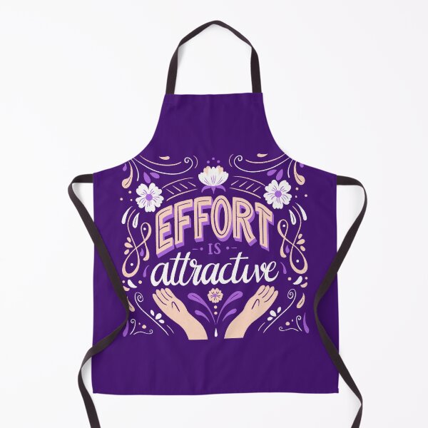 Item preview, Effort Is Attractive | motivational quote | lettering designed and sold by simonlidesign.
