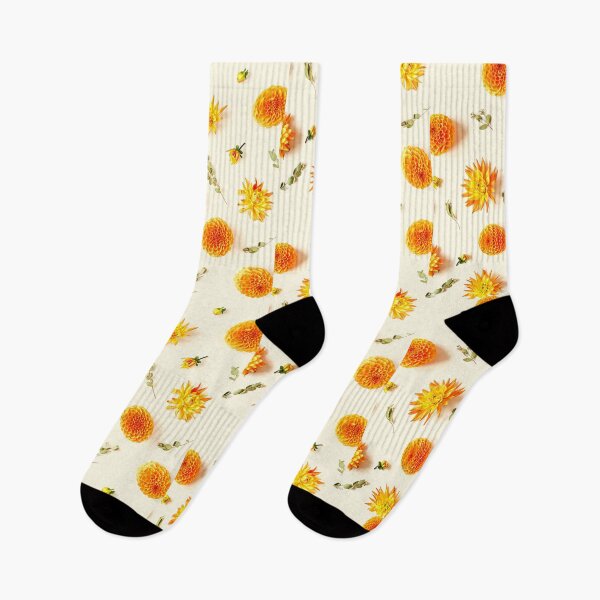 Item preview, Orange Flower pattern Wallpaper designed and sold by Shifa19.