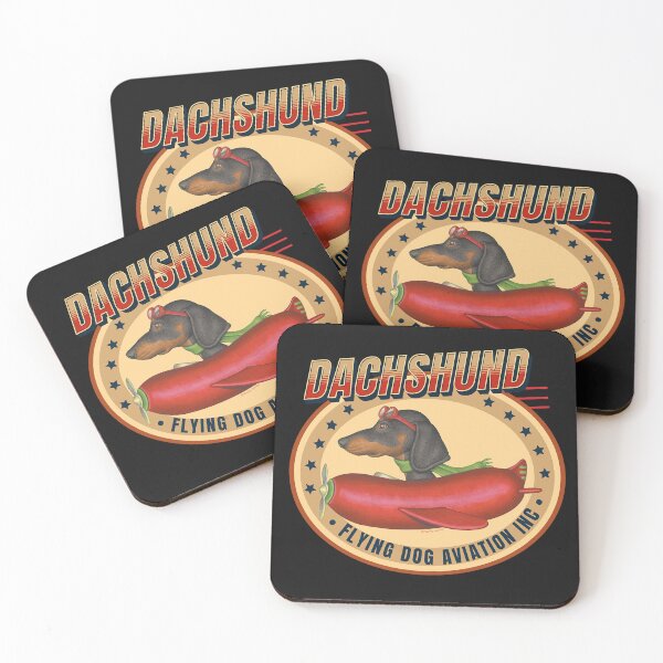 Item preview, Dachshund Flying Dog Aviaation designed and sold by Danny Gordon.