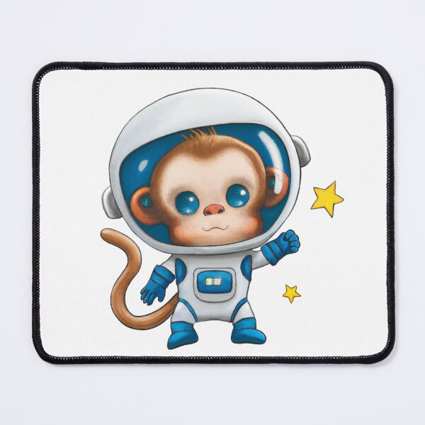 Item preview, A Monkey Astronaut  in Space Suit  designed and sold by sabamerch.