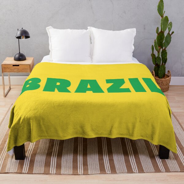 Item preview, BRAZIL (Green on Yellow) designed and sold by STUDIO-72.