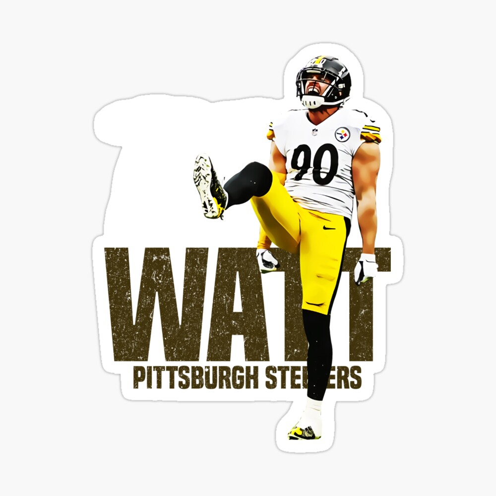 TJ Watt 90 Pittsburgh Steelers football retro poster shirt, hoodie,  sweater, long sleeve and tank top