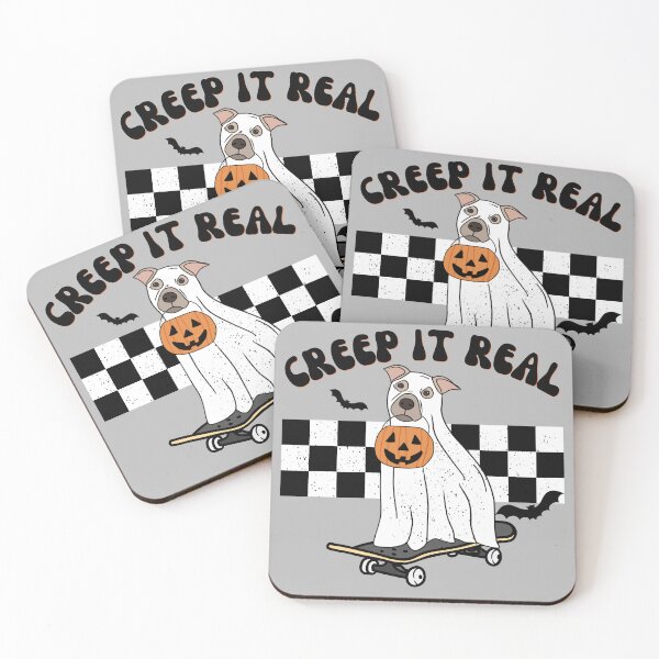 Item preview, Creep It Real Pitbull Halloween designed and sold by MameDesign.