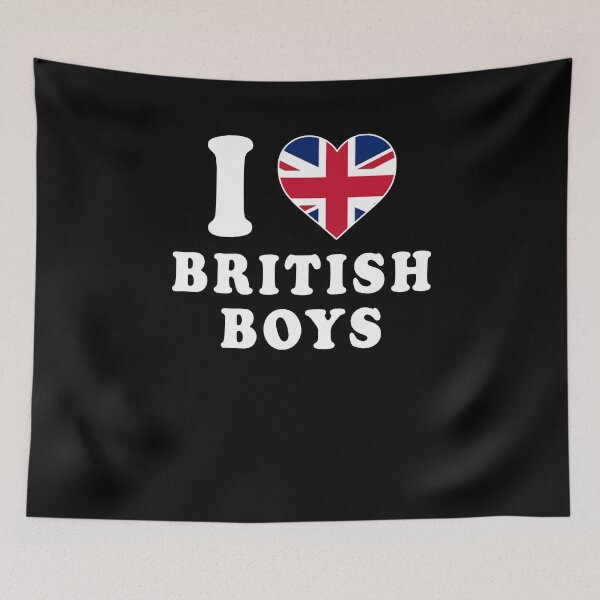 Item preview, I love British boys designed and sold by malvinabucky.