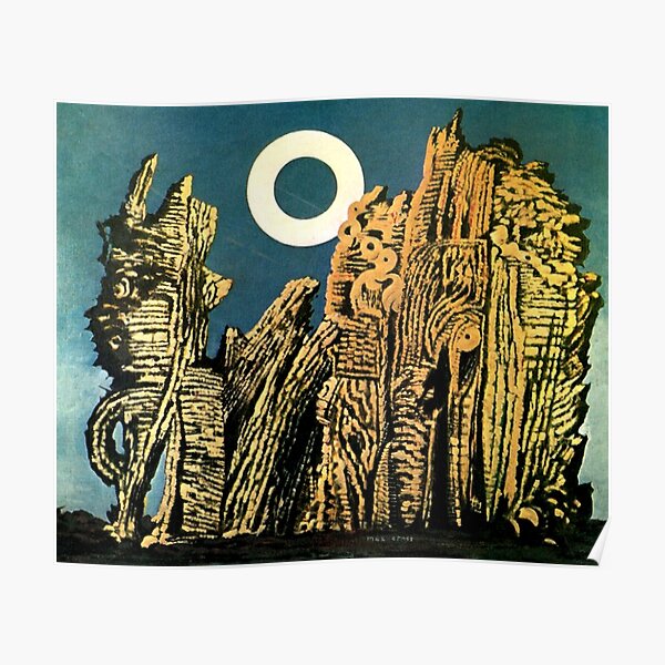 Der graue Wald - Max Ernst Poster