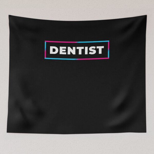 Item preview, Dentist retro gradient frame designed and sold by SVPOD.