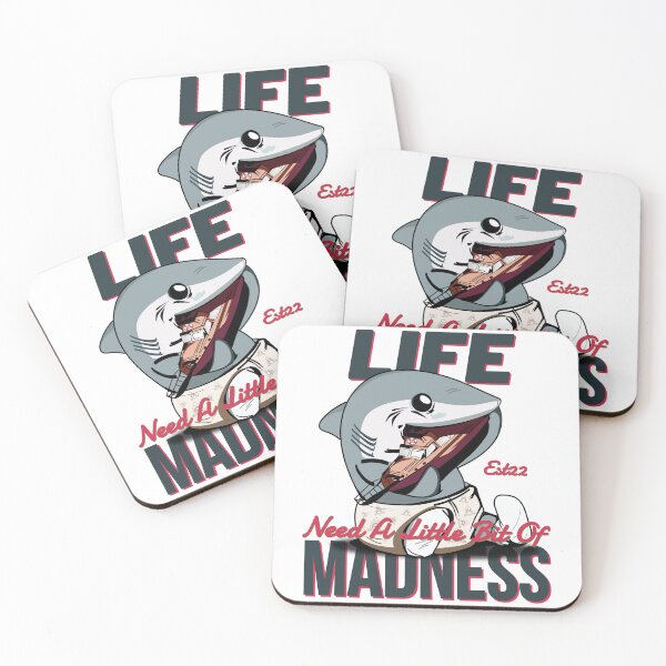 Item preview, LIFE NEED A LITTLE BIT OF MADNESS designed and sold by GAADesignz.
