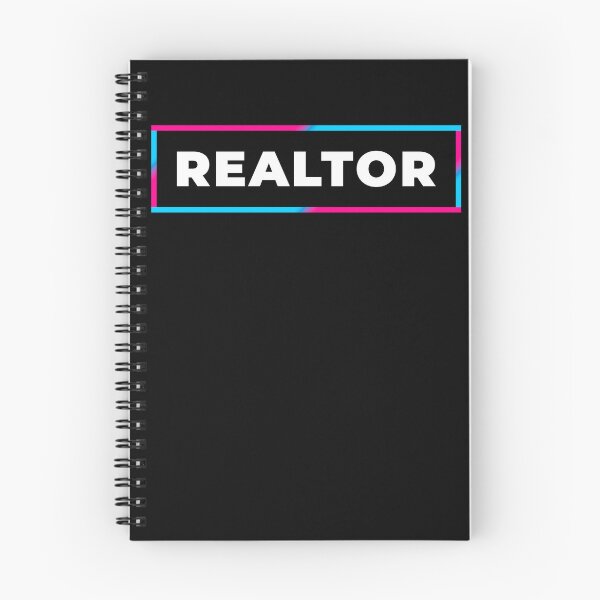 Item preview, Realtor retro gradient frame designed and sold by SVPOD.