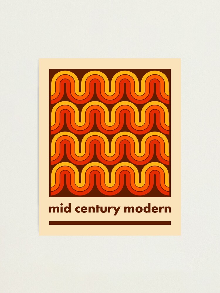 Mid Century Modern Geometric Design