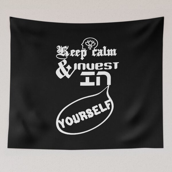 Item preview, Keep calm and invest in yourself.,,V3.  designed and sold by Chakilogy.
