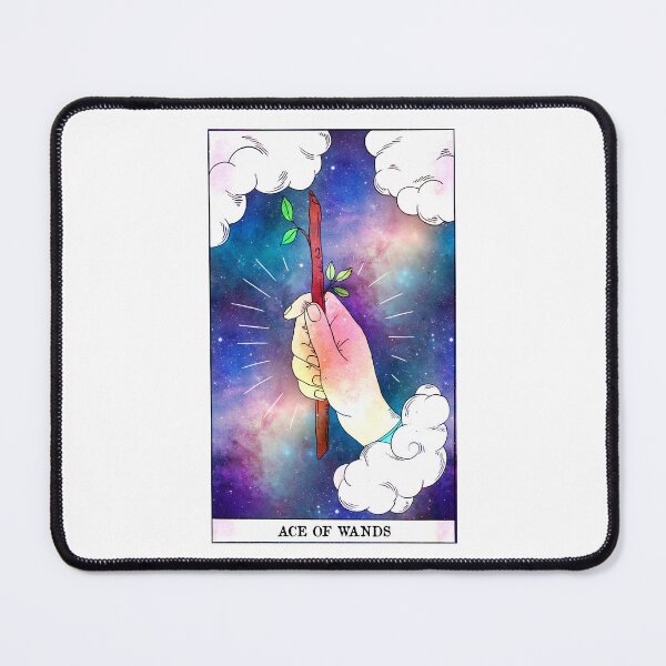 Item preview, Ace Of Wands - Tarot Card Print - Minor Arcana designed and sold by Annalee Beer.