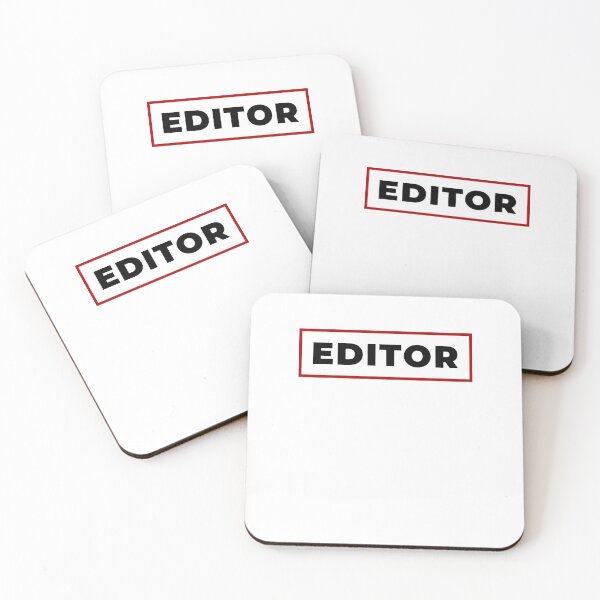 Item preview, Editor with red frame designed and sold by SVPOD.