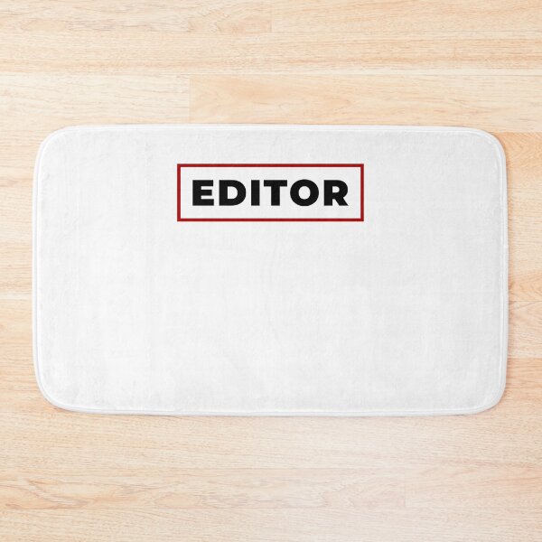 Item preview, Editor with red frame designed and sold by SVPOD.