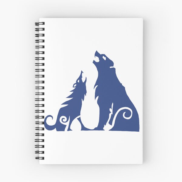 Item preview, Wolf and Bear designed and sold by SilverettaArt.