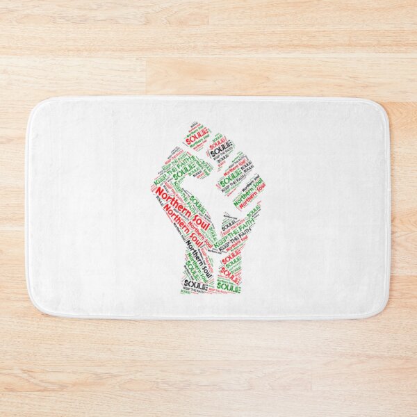 Item preview, Northern Soul Fist Word Art (Colour) designed and sold by NorthernSoulz.