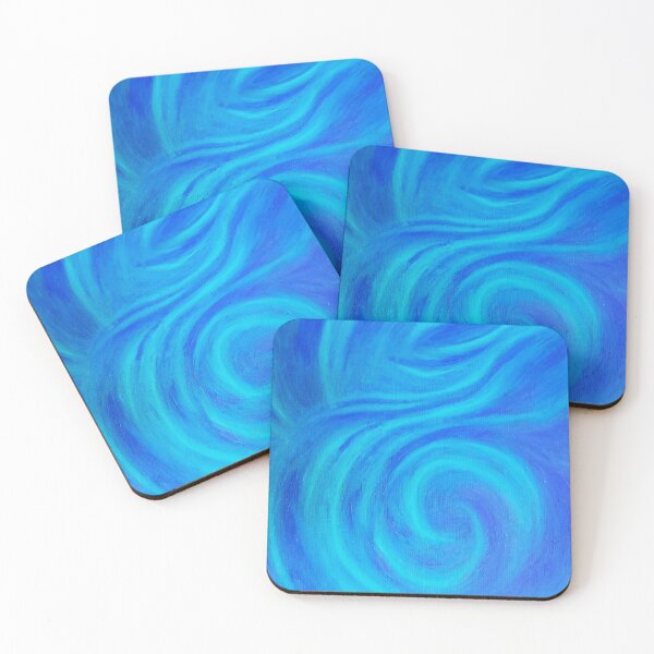 Item preview, Fire II Blue designed and sold by CafiArtStudio.