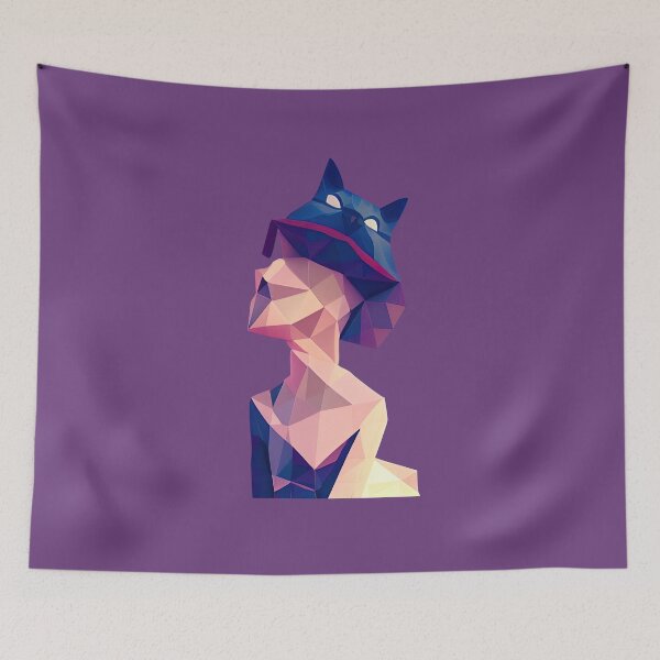 Item preview, Lady Cat Hat designed and sold by PolygonXYZ.