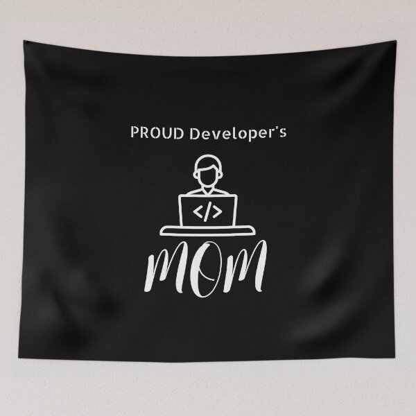 Aperçu de l'œuvre Fière maman du développeur créée et vendue par NivousArts.