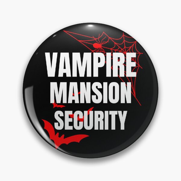Item preview, Vampire Mansion Security| Last Minute Halloween Costume| Funny Halloween Party|  designed and sold by Artventurous.