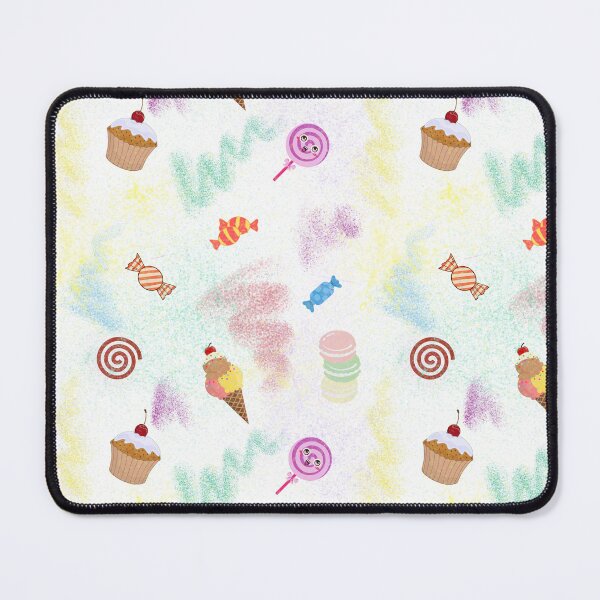 Item preview, Cake with sweets on colorful background designed and sold by Olha Volokhova.