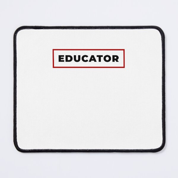Item preview, Educator with red frame designed and sold by SVPOD.