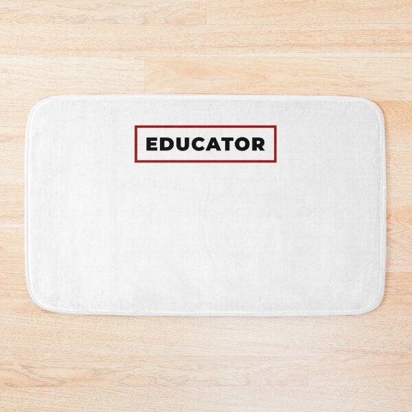 Item preview, Educator with red frame designed and sold by SVPOD.