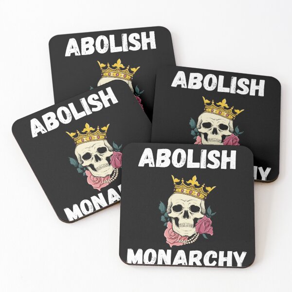 Item preview, Abolish Monarchy | Anti Monarchy Design designed and sold by designsdetour.