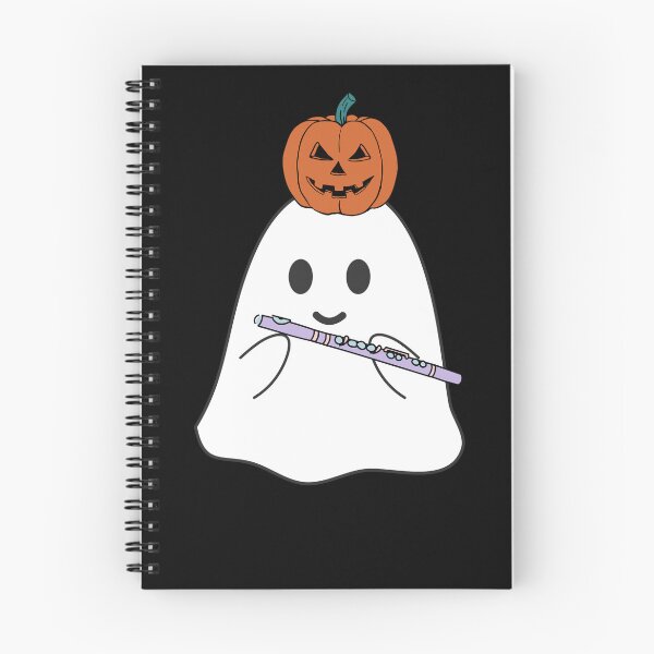 Item preview, Cute Boo Flute Player For Flautist And Orchestra Musician On Halloween Days designed and sold by Funwithmusic.