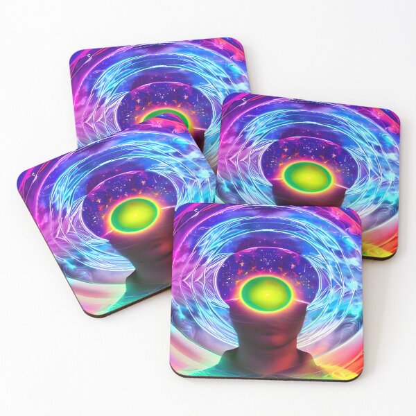 Item preview, Synchronicity No.3: Rave Music Inspired AI Illustration designed and sold by Recall-Design.