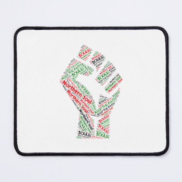 Item preview, Northern Soul Fist Word Art (Colour) designed and sold by NorthernSoulz.