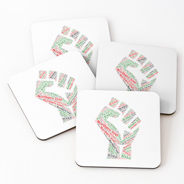 Item preview, Northern Soul Fist Word Art (Colour) designed and sold by NorthernSoulz.