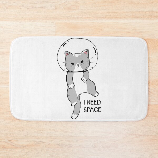 Item preview,  Funny "I need Space" Grey Cat Tshirt gift for cat lovers gift for cat owners  designed and sold by GhostAmine.