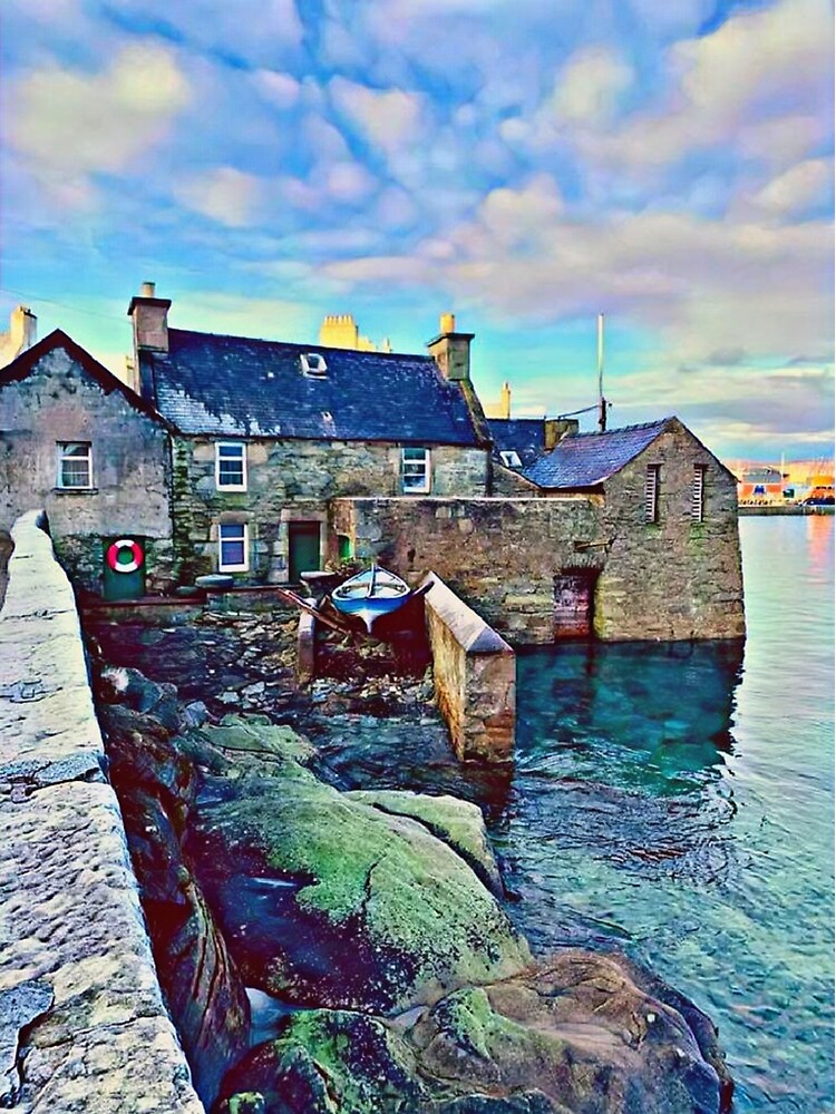 "Jimmy perez's house the lodberry lerwick shetland island" Poster