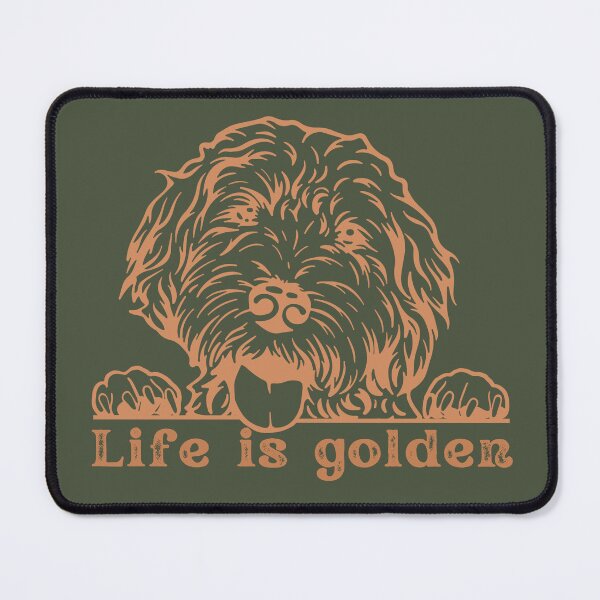 Item preview, Life is Golden with a Doodle designed and sold by MameDesign.