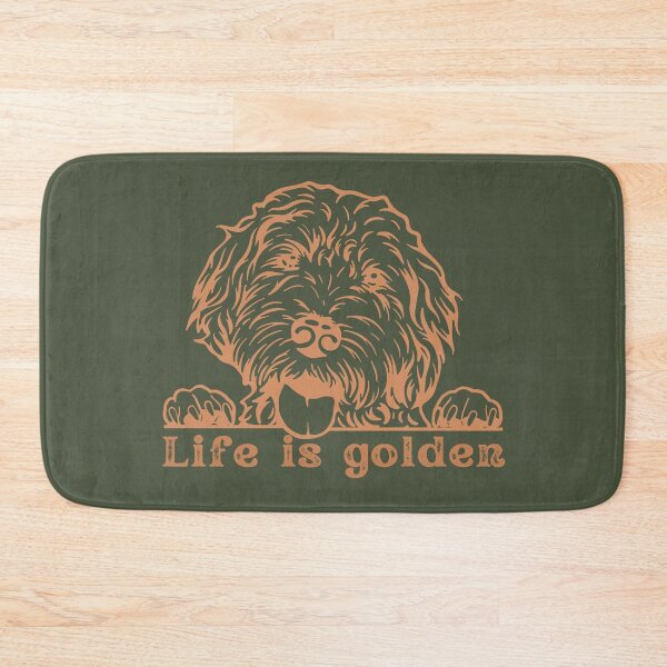 Item preview, Life is Golden with a Doodle designed and sold by MameDesign.