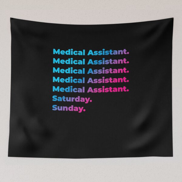 Item preview, Asistente médico. Sábado. Domingo. designed and sold by SVPOD.