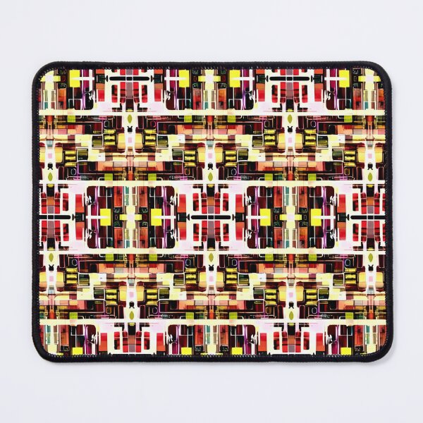 Item preview, Warm Geometric Circuit Board Pattern designed and sold by VincentRich.