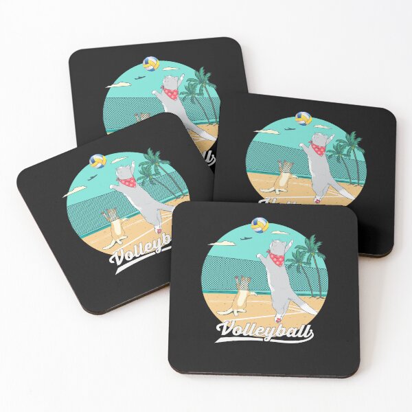 Item preview, Funny Cats Volleyball Beach Cat Lover Team Player Sports Game Athlete Gift designed and sold by ARTZ84.