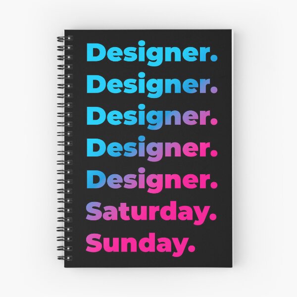 Item preview, Designer. Saturday. Sunday. designed and sold by SVPOD.