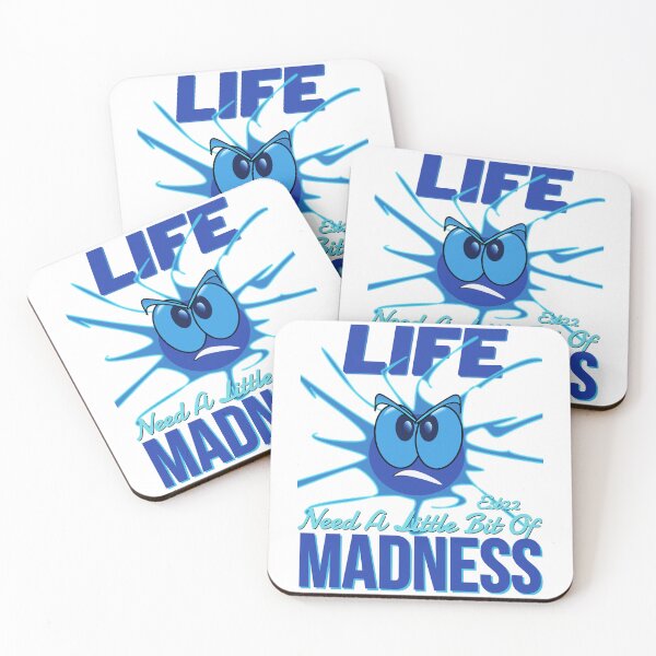 Item preview, LIFE NEED A LITTLE BIT OF MADNESS designed and sold by GAADesignz.