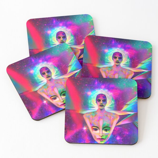 Item preview, Synchronicity No.5: Rave Music Inspired AI Illustration designed and sold by Recall-Design.