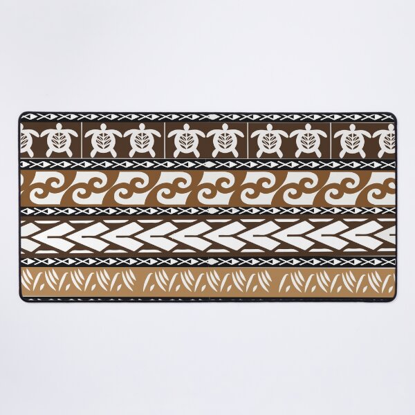 Item preview, Tribal decor fabrics in Tapa colors. designed and sold by Nanar1984.