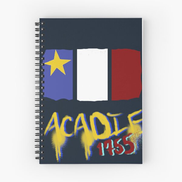 Item preview, Acadien Flag Rippling with Acadie 1755 Text Beneath - Acadian designed and sold by jolabrese.