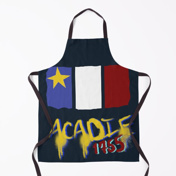 Item preview, Acadien Flag Rippling with Acadie 1755 Text Beneath - Acadian designed and sold by jolabrese.