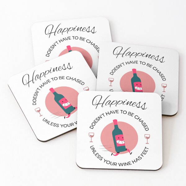 Item preview, Happiness Doesn't Have to be Chased  designed and sold by agelessfitfreak.