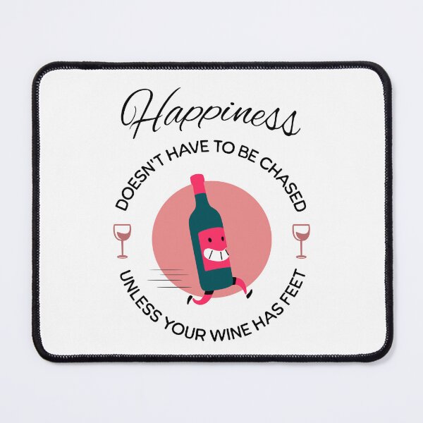 Item preview, Happiness Doesn't Have to be Chased  designed and sold by agelessfitfreak.