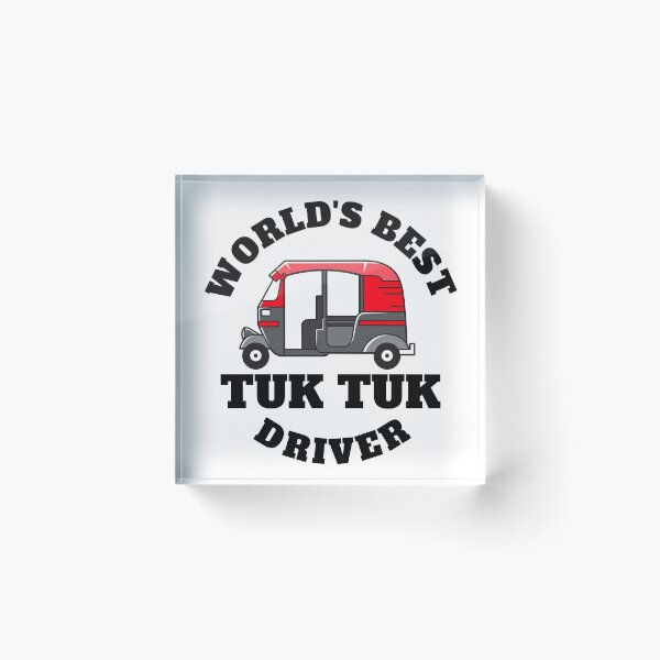 Item preview, World's best tuk tuk driver, tuk tuk  designed and sold by Roam66.